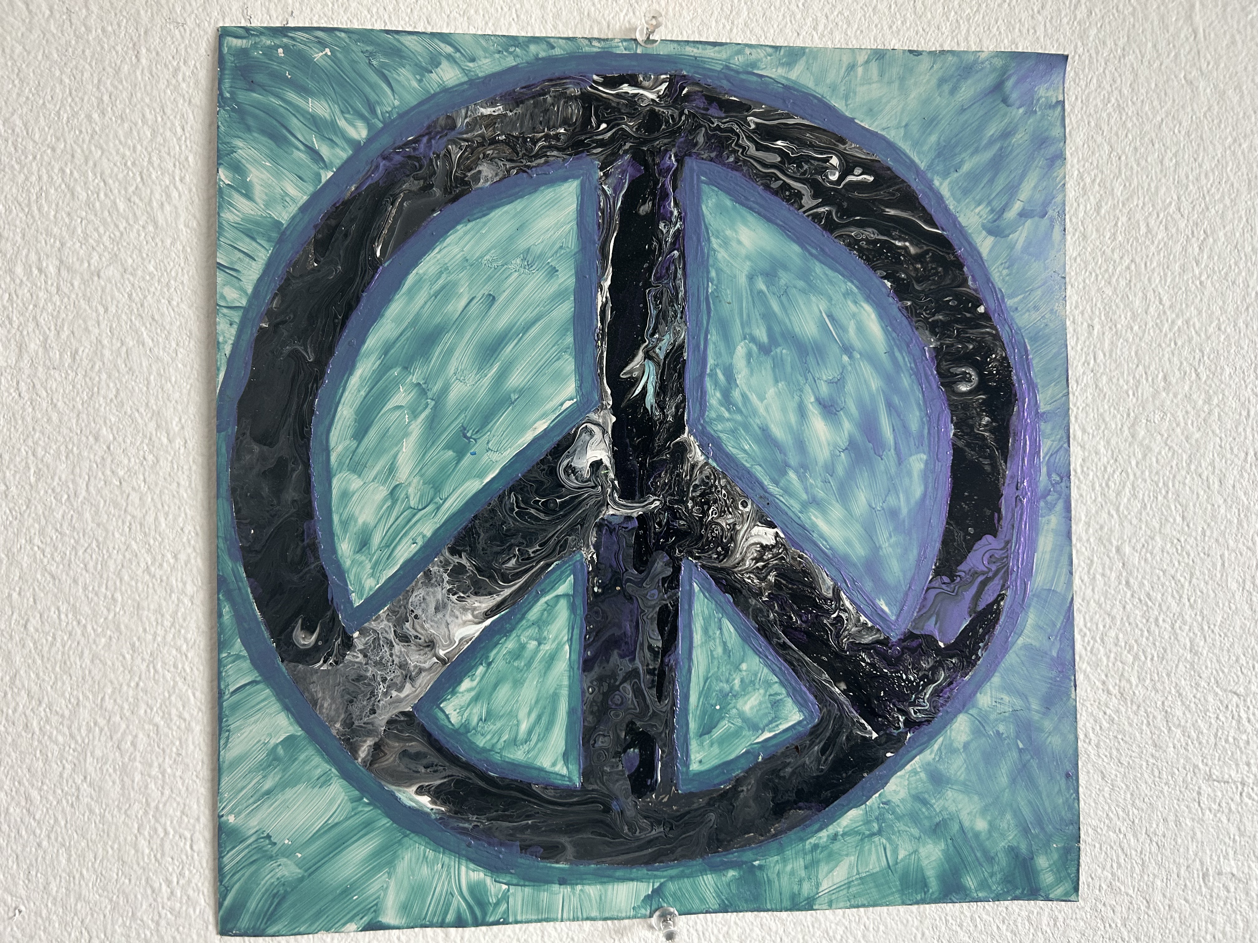 Featured Galactic Waves peace artwork